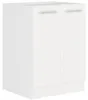 EKO White Unterschrank 60 Weiss matt Küchenzeile Produktbild-Vorschau 1
