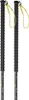 A pair of black trekking poles with yellow straps against a white background. Produktbild-Vorschau