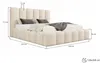 Emlar Polsterbett Mellow 120x200 cm - Bett mit Bettkasten & Produktbild-Vorschau 6