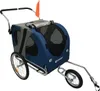Hundefahrradanhänger Starline Original L – Blau – Mit Produktbild-Vorschau 1