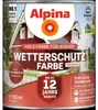 Alpina Wetterschutzfarbe 2,5 L schwedenrot Produktbild-Vorschau 6