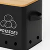 Relaxdays Kartoffel Aufbewahrungsbox, Zwiebeln, Knoblauch, Produktbild-Vorschau 7