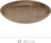 Dekoschüssel aus Mangoholz, Ø 40 cm Produktbild-Vorschau 2