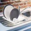 Portapiatti in plastica per riporre facilmente 8 piatti Anteprima dell’immagine prodotto 6