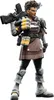 A full-body shot of a collectible figure of the character Bangalore from Apex Legends, holding a rifle. Náhled obrázku produktu