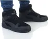 A pair of black Puma high-top sneakers. Produktbild-Vorschau