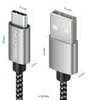 deleyCON 1,5m Nylon USB-C Kabel Ladekabel Datenkabel USB Produktbild-Vorschau 2