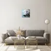 Bilder auf glas - Einteilig - Weiß Der Wolf Bild - 30x30cm Produktbild-Vorschau 7