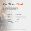 VITO G9 LED Kapsellampe 8W 960lm 4000K 265V 19mm 5 Stück Produktbild-Vorschau 3
