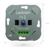 Ledvion - LED Dimmer 5-150 Watt 220-240V - Phasenabschnitt Produktbild-Vorschau 3