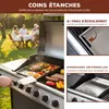 Set de plaques de cuisson eluno Plancha comprenant 1 plaque Voir les images du produit 4