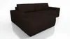 Ecksofa TOTI mit Schlaffunktion. Farbe: Dunkelbraun 26. Produktbild-Vorschau 5