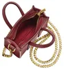 FOSSIL Umhängetasche Handtasche Carmen Micro Tote Bag Red Produktbild-Vorschau 3
