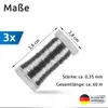 ECENCE Blumendraht 3x Myrtendraht geglüht aus Eisen in der Produktbild-Vorschau 4