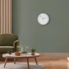 A living room scene with a clock on the wall and furniture. Anteprima dell’immagine prodotto