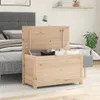 vidaXL Truhe 80x40x45,5 cm Massivholz Kiefer Produktbild-Vorschau 8