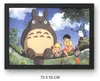 Quadro da colorare seguendo i numeri con cornice Totoro Anteprima dell’immagine prodotto 3