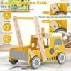 2-in-1 Lauflernwagen Holz Lauflernhilfe mit Produktbild-Vorschau 1
