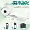 ACROPAQ - 20 x Thermische Kassenrolle - 57 x 47 x 12 mm - Produktbild-Vorschau 2