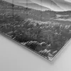 Bilder auf glas - Einteilig - Schwarzweiß Landschaft Berge Produktbild-Vorschau 5