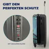 MuchoWow® Koffer Handgepäck Trolley Rollkoffer Kleine Produktbild-Vorschau 3