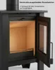 NEMAXX® H8 Stufa a legna ventilata nera 7,6 kW (50–90 m²) – Anteprima dell’immagine prodotto 4