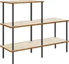 Home Deluxe INDU Scaffale in rovere chiaro 140 x 110 cm I Anteprima dell’immagine prodotto 1