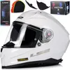 LS2 FF811 Vector II Solid Helm, weiß, XL (61/62) Produktbild-Vorschau 8