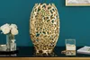 riess-ambiente Filigrane Design Vase ABSTRACT LEAF gold Produktbild-Vorschau 2