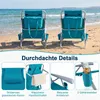 COSTWAY 2 strandstoelen, inklapbaar, campingstoelen met Productafbeelding-voorbeeld 7