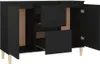 vidaXL Příborník černý 103,5x35x70 cm odvozený výrobek ze Náhled obrázku produktu 4