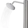 vidaXL Gartendusche 215 cm Edelstahl Produktbild-Vorschau 6