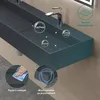 doporro Vasque à Poser Gris Noir Mat avec Bonde Lavabo de Voir les images du produit 3