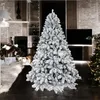 Künstlicher Weihnachtsbaum mit Schnee Tannenbaum 150 cm 406 Produktbild-Vorschau 2