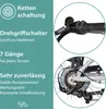 Tretwerk Chioni E Bike Faltrad 20 Zoll Elektrofahrrad Damen Produktbild-Vorschau 5