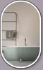 HOKO Badspiegel 60x100cm Antibeschlag Wandspiegel Oval mit Produktbild-Vorschau 5
