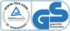 A certification mark for TÜV Rheinland and GS (Geprüfte Sicherheit) for product safety. Náhled obrázku produktu