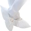 Hygostar 28500 100er Überschuhe weiß CPE 41 x 15 cm Anteprima dell’immagine prodotto 1