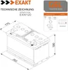 EXAKT GEL Solarbatterie 12V 120Ah Wohnmobil Batterie Produktbild-Vorschau 4