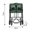 NEO TOOLS Carrello da giardino pieghevole; portata 80 kg; Anteprima dell’immagine prodotto 2