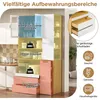 MODFU Küchenschrank Hochschrank mit Schubladen und Produktbild-Vorschau 4