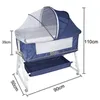 3 in 1 Beistellbett,Reisebett Baby mit Matratze & Produktbild-Vorschau 5