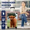 MuchoWow® Koffer Handgepäck Trolley Rollkoffer Kleine Produktbild-Vorschau 2
