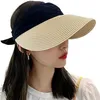 Sonnenhut Damen mit großer Krempe Faltbar Visor Cap Produktbild-Vorschau 2