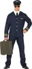 Piloten Kostüm Pilot Kapitän Andreas Fliegerass Uniform für Produktbild-Vorschau 1