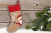 Weihnachtssocke aus Jute, Weihnachtssocke Weihnachtsmann Produktbild-Vorschau 4