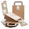100 braune natur Kraftpapier Papiertüte Geschenk-Tasche mit Produktbild-Vorschau 6