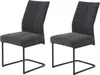 Hela Tische, 2er Set Freischwinger Esszimmer Dagmar - Bezug Produktbild-Vorschau 1