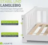 Juskys Kinderbett Naya 80x160 cm mit Matratze, Produktbild-Vorschau 3