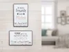 GILDE Schild, rechteckig, "Hundebande", Spruch, Metall, Náhled obrázku produktu 2